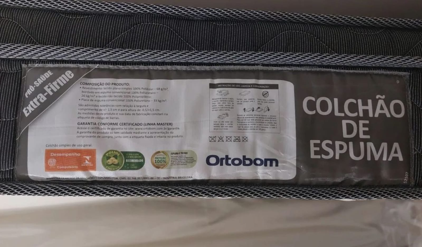 Colchão Pró-Saúde Ortobom